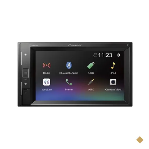 Multimídia Receiver Pioneer, 6.2", Câmera de Ré, USB, Bluetooth - DMH-A248BT