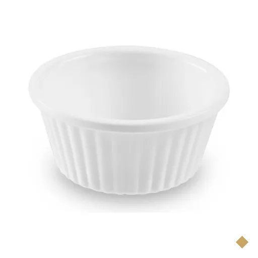 Ramekin Canelado Melamina 30ml Bar Lancheria para Molhos Maionese Katchup…