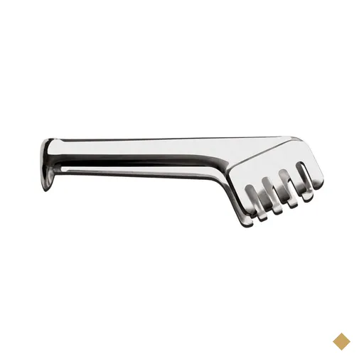 Pegador de Massa Inox Para Macarrão Universal Servir Salada Taumer
