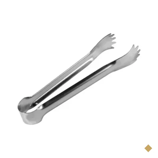 Pegador de Gelo Churrasco Aço Inox Weck 18cm Multiuso Bar Frios Carnes Frutas