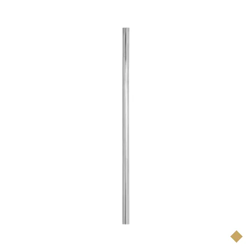 Canudo De Aço Inox Reutilizável Sustentável Reto 8mm 19cm