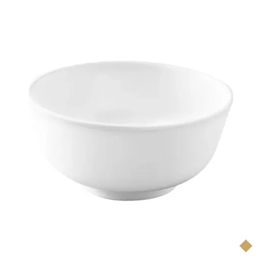Bowl Melamina 9x4,5cm Branco Serenata Cumbuca Tigela Fruta Sobremesa Cereais…