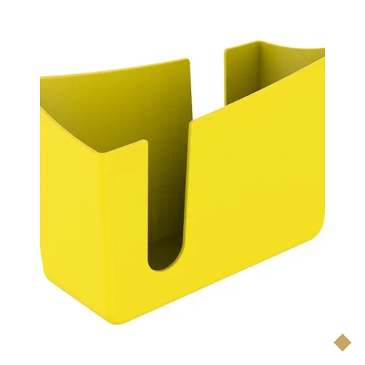 Porta Guardanapos Trio Crippa Amarelo