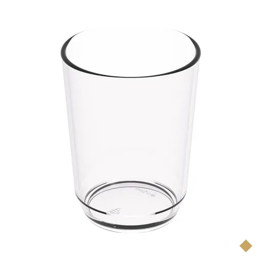 Copo Crippa Transparente 500ml Plástico Água Suco Bebidas Escolar