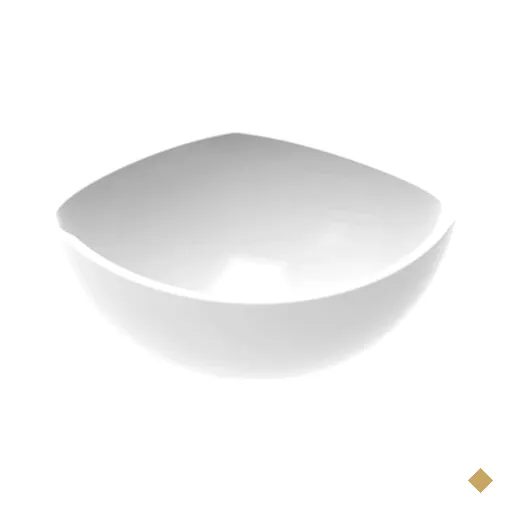 Bowl Trio Branco Crippa Cumbuca Grande 500ml Plástico Sopas Caldos Salada