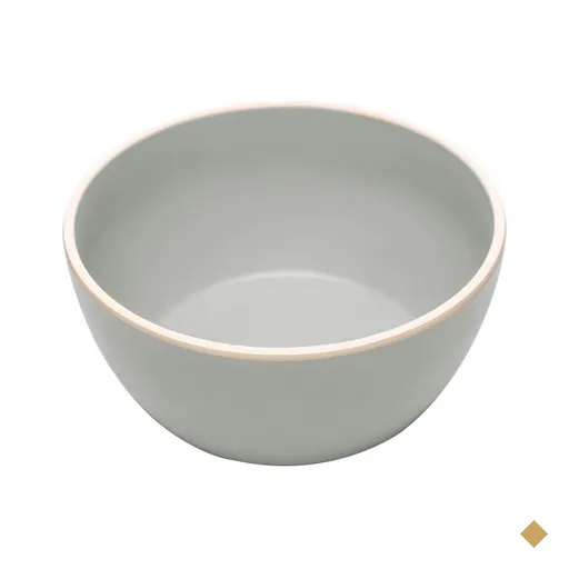 Bowl de Melamina 600ml Cinza Tigela 15cm Class Wolff Sobremesa Sopa Porções…