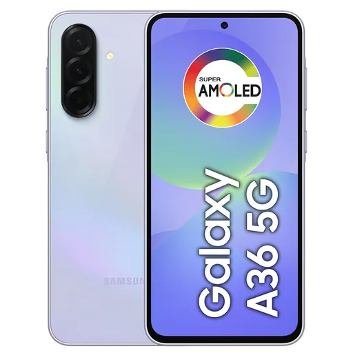 Celular Samsung Galaxy A36 5G 128GB, 6GB RAM, Câmera 50MP, IP67, Super AMOLED…