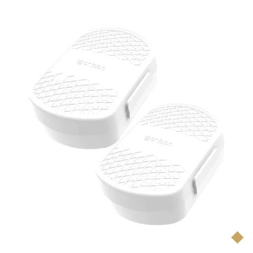 2 Saboneteiras Porta Sabonete Portátil Branco Viagem Bolsa Academia Crippa…
