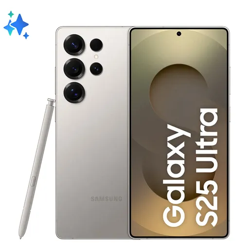 Celular Samsung Galaxy S25 Ultra 5G Titânio Cinza, 256GB, 12GB RAM e Câmera…