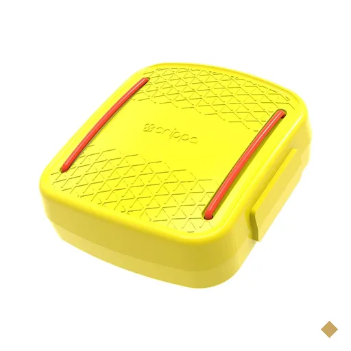Porta Cotonetes Portátil Para Viagem Acessórios com Elástico Interno Amarelo…