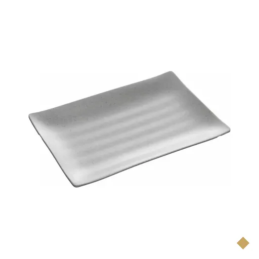 Travessa Retangular Melamina Sushi Sashimi 24,5x16,5cm Comida Japonesa Lyor…