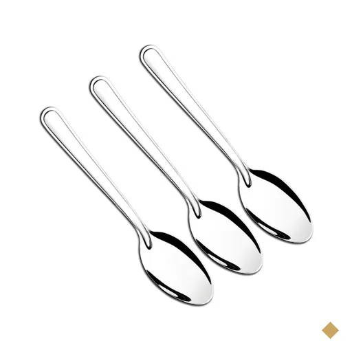 Kit 3 Colheres Grandes de Inox para Servir Arroz Molhos para Hotéis…