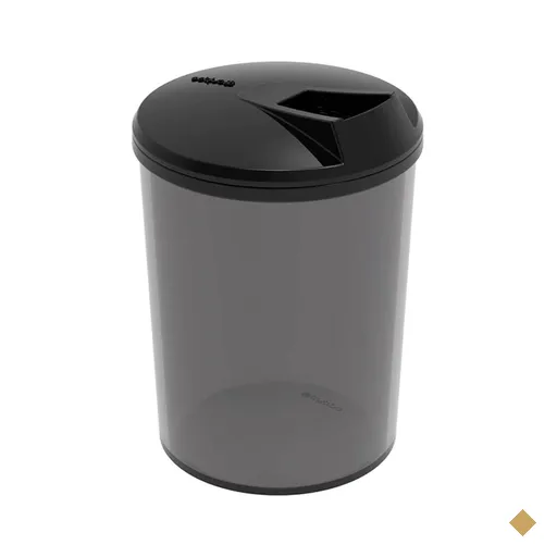 Farinheira Porta Farofa Temperos com Tampa 400ml Crippa Fumê