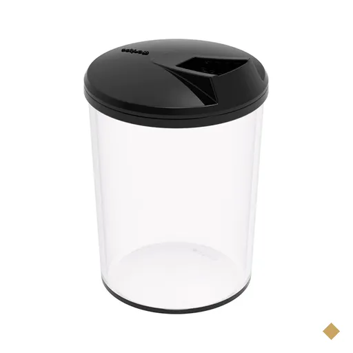 Farinheira Porta Farofa Temperos com Tampa 400ml Crippa Transparente