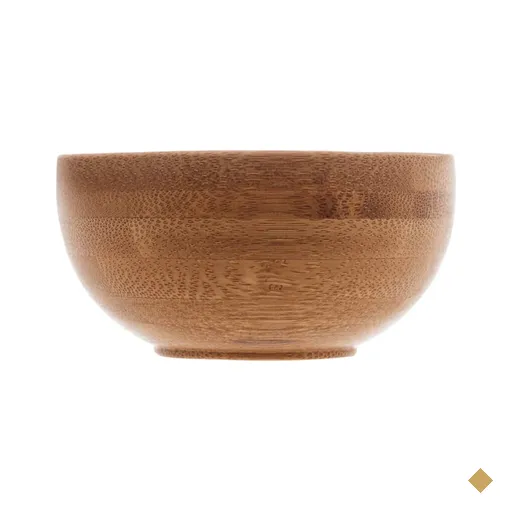 Bowl Lyor Molheira Redonda de Bambu Verona 8x4cm Petisqueira Potinho Pequeno