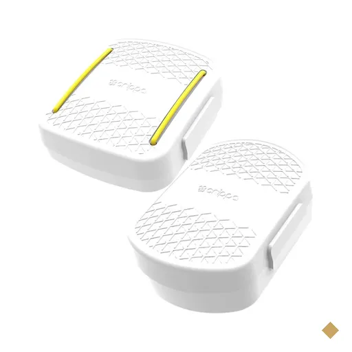Porta Cotonetes com Elástico Interno e Saboneteira Portátil para Viagens…