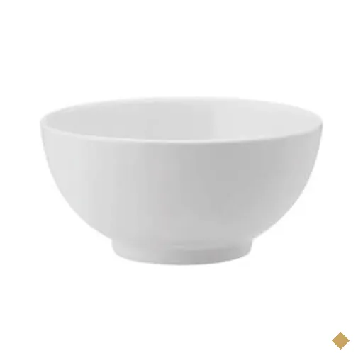 Bowl de Melamina Branca 400ml Cumbuca de Sobremesa Petiscos Sopas Caldos Haus…
