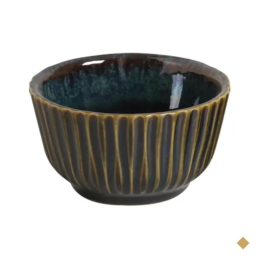 Ramequim Ceviche Shimeji Cerâmica 170ml Oceano 9x5cm Sushi Porto Brasil…
