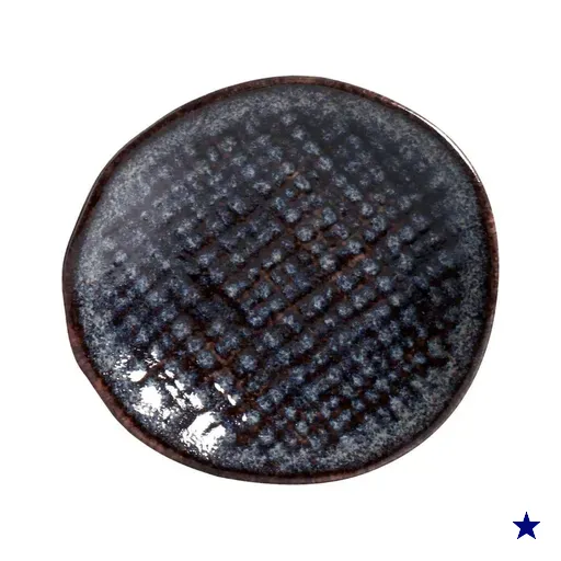 Ramequim Molho Shoyu Sushi Cerâmica Titanium 11x2cm Porto Brasil Restaurante