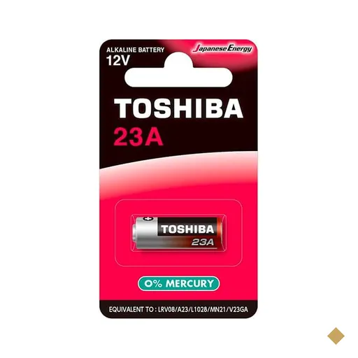 Pilha alcalina 23A, 12v, 75265, Toshiba - BT 1 UN