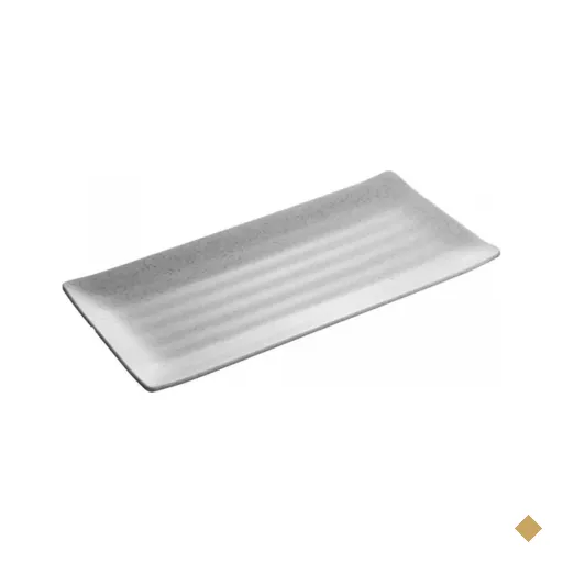 Travessa Servir Comida Japonesa Sushi Sashimi 35x16cm Retangular de Melamina…