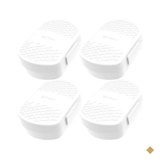 4 Porta Sabonetes Branco Portáteis Saboneteira Viagens Bolsa Mochila Academia…