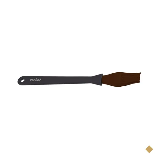 Pincel de Silicone Marrom 36 cerdas - Zenker