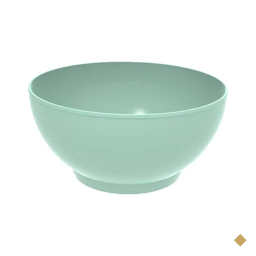 Tigela Grande Crippa Travessa Redonda 3,1L Verde Menta Servir Salada Sobremesa…
