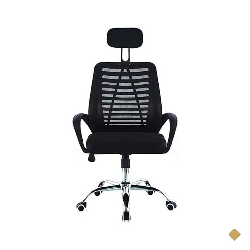 Cadeira ergonômica de escritório Vega, Preto, N2232417, Conthey - CX 1 UN
