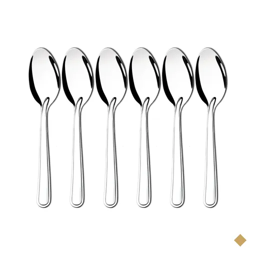 Kit 6 Colheres Grandes de Inox para Servir Arroz Molhos para Hotéis…