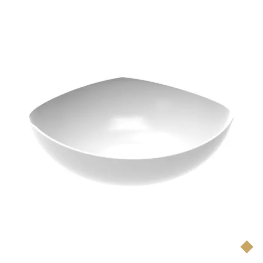 Saladeira Tigela Branca Trio Plástica Crippa Salada Pipoca Sobremesa