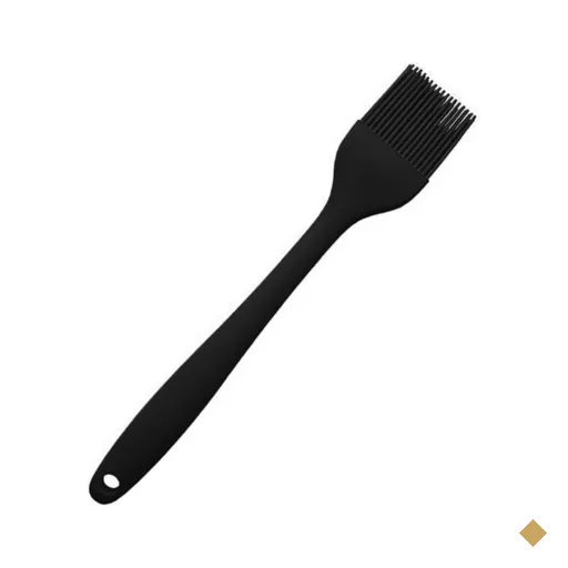 Pincel de silicone 25 cm e  90 cerdas