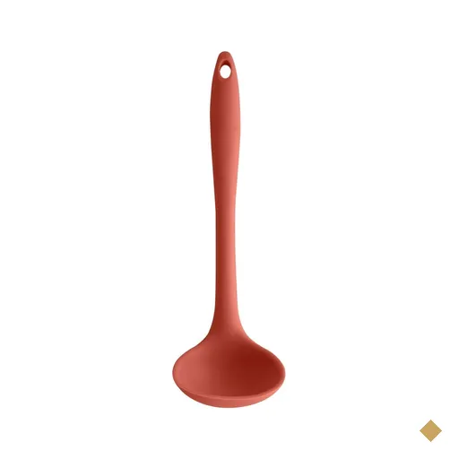 Concha De Silicone Utensílio Cozinha Talher Sopa Feijão OU Terracota