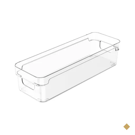 Organizador De Armário Gaveta Geladeira 30x10x7cm Caixa Organizadora…