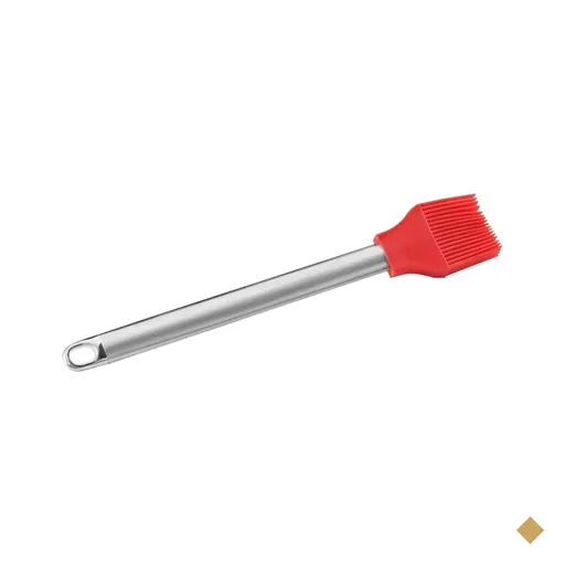 Pincel silicone com aço inox