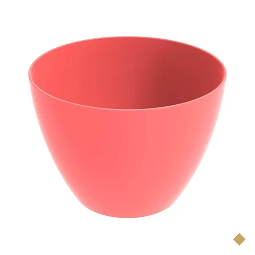 Tigela Redonda Rosa Goiaba Grande 6,2L Crippa Travessa Servir Salada Frutas…