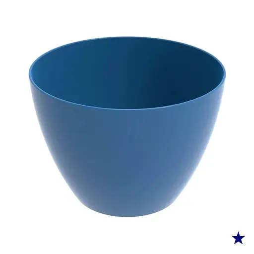 Tigela Redonda Grande 6,2L Crippa Travessa Azul Madrugada Servir Salada Frutas…