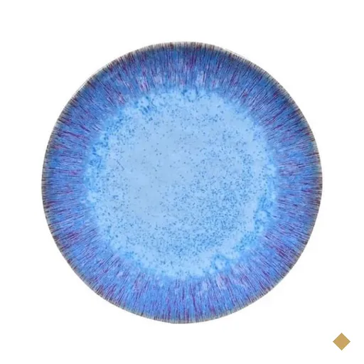 Prato de Sobremesa em Melamina 22cm Optical Kenya Azul