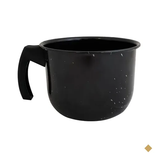 Leiteira Caneca Esmaltada Jarra Para Leite Granitada 1,8L