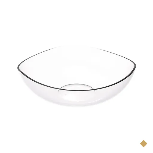 Saladeira Tigela Trio Plástica Transparente Crippa Salada Pipoca Doces…