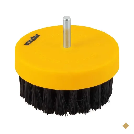 Escova rotativa 80 mm em nylon VONDER