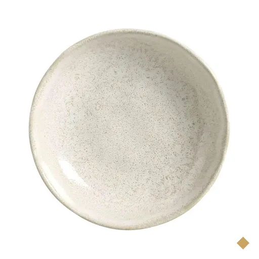 Prato Fundo Bio Vanilla 25cm Orgânico Cerâmica Porto Brasil 830ml Mesa Posta…