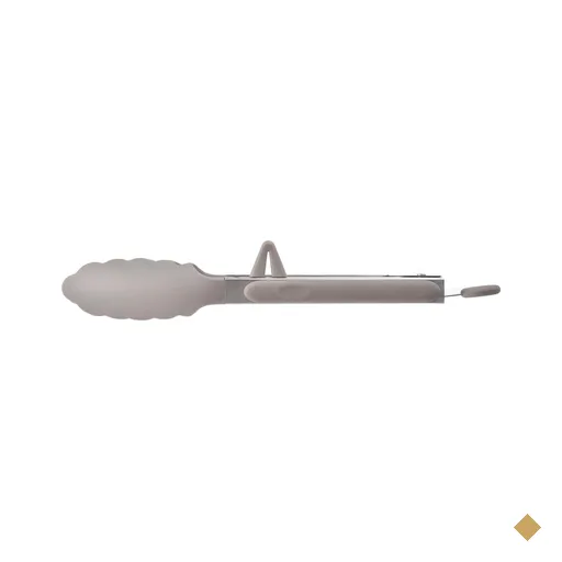 Pinça em Silicone 29cm Kenya Cinza