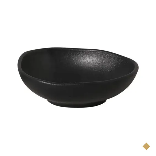 Cumbuca Orgânica Preto Matte 265ml Porto Brasil Bowl Sushi Servir Mesa Posta…