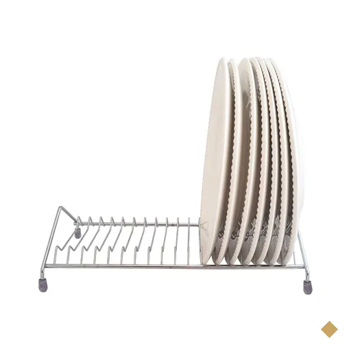 Suporte Porta 18 Pratos Organizador Armário Cozinha Cromado