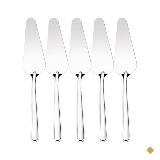 Kit 5 Espátulas para Cortar Bolos Tortas 23cm Inox Pá Cortadora de Fatia…