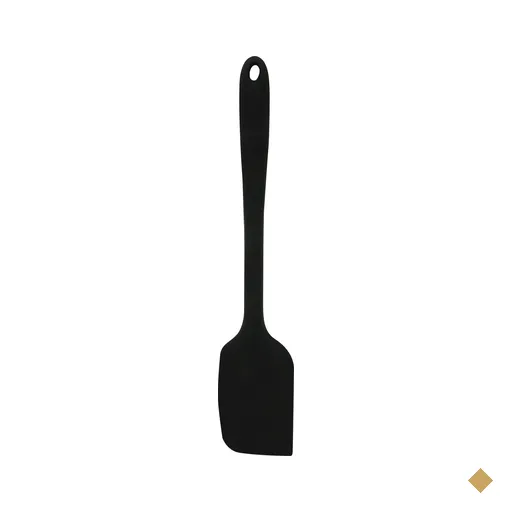 Espátula Grande de Silicone - Preto