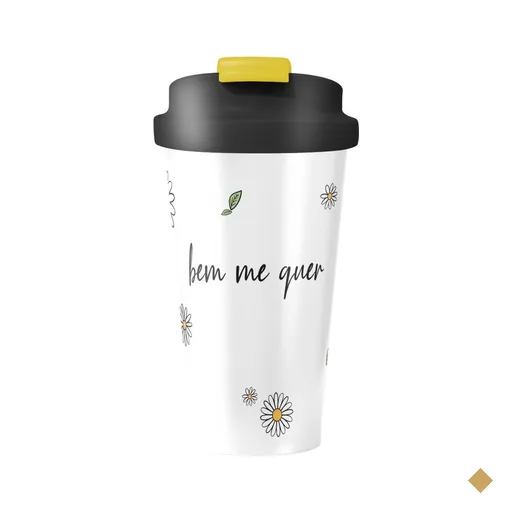 Copo Térmico 500 ML Cerigrafado - Bem me Quer