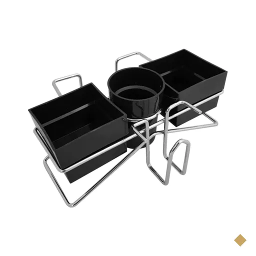 Suporte Porta Sachês Açúcar Mexedor Adoçante Chás Organizador para Mesa do…