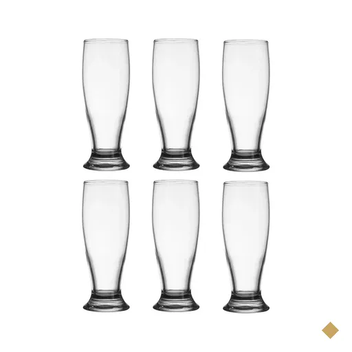 Jogo Com 6 Copos Tulipa Munich de Vidro 200ml P/ Chopp e Cerveja Nadir…